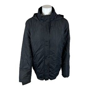 Centigrade 3-in-1 Jacket with Detachable Puffer & Fleece Lining Black X-Large Sz